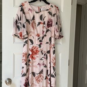 Floral Dress Calvin Klein